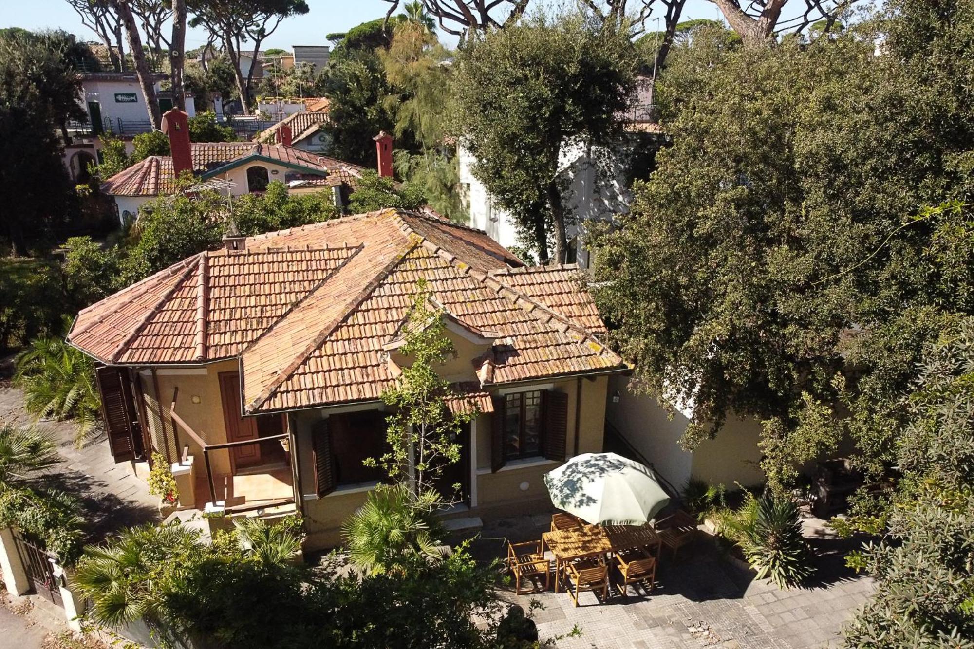 Exclusive Charming Villa - Free Parking 400 Mq Garden - Rome Airport - Roseto Villa Dream Fregenae Exterior foto